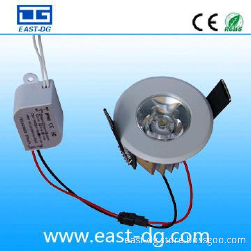 1W mini jewelry LED DownLight, Commercail Cabinet Lamp
